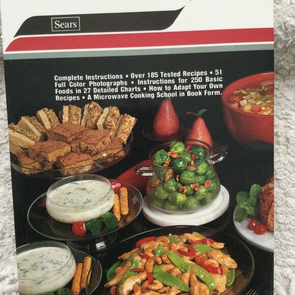 Kenmore Microwave Cookbook Vintage 1984 - Picture 2 of 10